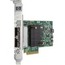 HPE H221 Host Bus Adapter - 6Gb/s SAS - PCI Express 2.0 x8 - 4 Total SAS Port(s) - 4 SAS Port(s) External - PC, Linux - Plug-in Card 650931-B21