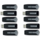 Verbatim Store &#39;&#39;n&#39;&#39; Go&reg; V3 32GB USB 3.2 (Gen 1) Flash Drive - 32 GB - USB 3.2 (Gen 1) - Gray - Lifetime Warranty - 10 Pack - TAA Compliance 70894