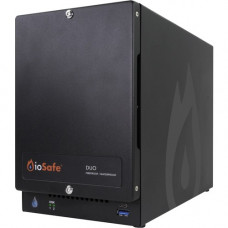 ioSafe Duo DAS Storage System - 2 x HDD Supported - 28 TB Supported HDD Capacity - 0 x HDD Installed - RAID Supported 0, 1, Concatenation, JBOD - 2 x Total Bays - 2 x 2.5"/3.5" Bay - 3 USB Port(s) - Desktop 72400-1930-0200