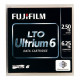 Fujitsu Fujifilm LTO Ultrium-6 Data Cartridge - LTO-6 - Labeled - 2.50 TB (Native) / 6.25 TB (Compressed) - 2775.59 ft Tape Length 81110000970