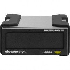 Overland RDX QuikStor 8863-RDX 500 GB Hard Drive Cartridge - External - Black - USB 3.0 - 3 Year Warranty 8863-RDX