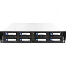 Overland RDX QuikStation 8 SAN Storage System - 4 x HDD Supported - 64 TB Supported HDD Capacity - 0 x HDD Installed RDX Technology - 8 x Total Bays - 10 Gigabit Ethernet - Network (RJ-45) - iSCSI - 2 iSCSI Ports - 2U - Rack-mountable 8945-RDX