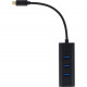 VisionTek USB-C 4 Port USB 3.0 Hub - USB Type C - External - 4 USB Port(s) - 4 USB 3.0 Port(s) - PC, Mac 901434
