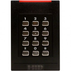 HID iCLASS RK40 6130C Smart Card Reader - Cable4" Operating Range Black - RoHS, TAA, WEEE Compliance 921NTNNEK00000