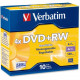 Verbatim DVD+RW 4.7GB 4X with Branded Surface - 10pk Jewel Case - 2 Hour Maximum Recording Time - TAA Compliance 94839