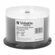 Verbatim DVD-R (4.7 GB) (8X) White, Thermal Printable, Hub Printable (Pk=50/Spindle) - TAA Compliance 94853