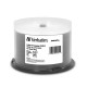 Verbatim DVD-R (4.7GB) (8X) Datalife Plus, Inkjet Printable White (Pkg=50/Spindle) - TAA Compliance 94854