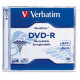 Verbatim MediDisc DVD-R 4.7GB 8X Thermal Printable Branded Surface - 1pk Jewel Case - TAA Compliance 94905