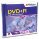 Verbatim DVD+R 4.7GB 16X with Branded Surface - 1pk Jewel Case - 2 Hour Maximum Recording Time - TAA Compliance 94916