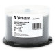 Verbatim DVD-R (4.7 GB) (16x) DataLifePlus, Inkjet & Hub Printable, White (50 Ea/Pkg) - TAA Compliance 95079