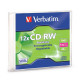 Verbatim CD-RW 80 Minute (700 MB) (4x-12x) Branded with Slim Jewel Case - TAA Compliance 95161