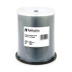 Verbatim CD-R 80 Minute (700 MB) (52x) Inkjet Printable, White, Hub Printable (Pk=100/Spindle) - TAA Compliance 95252