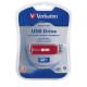 Verbatim 32GB Store 'n' Go USB Flash Drive - Red - Design for the Environment (DfE), TAA Compliance 96806