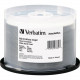 Verbatim BD-R 25GB 16X DataLifePlus White Inkjet Printable, Hub Printable - 50pk Spindle - 50pk Spindle - TAA Compliance 97339