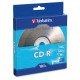 Verbatim CD-R 80 Minute (700 MB) (52x) Branded (10/Pk) (Retail Bulk Box) - TAA Compliance 97955