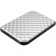 Verbatim Store &#39;&#39;n&#39;&#39; Go 1 TB Hard Drive - External - Portable - USB 3.0 - Diamond Silver - 1 Pack 99373