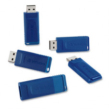 Verbatim 16GB USB Flash Drive (5 Pack) (Blue) - TAA Compliance 99810