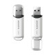 A-Data Technology  Adata 16GB Classic C906 USB2.0 Flash Drive - 16 GB - USB 2.0 - White AC906-16G-RWH