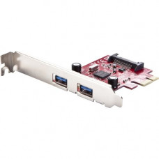 Targus USB 3.0 PCle Card - SATA Powered - PCI Express - Plug-in Card - 2 USB Port(s) - 2 USB 3.0 Port(s) - RoHS, WEEE Compliance ACA36USZ