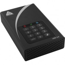 Apricorn Aegis Padlock DT ADT-3PL256-10TB 10 TB Desktop Hard Drive - External - TAA Compliant - Desktop PC Device Supported - USB 3.0 - 8 MB Buffer - 256-bit Encryption Standard - 1 Year Warranty ADT-3PL256-10TB