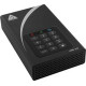 Apricorn Aegis Padlock DT ADT-3PL256-16TB 16 TB Desktop Hard Drive - 3.5" External - Black - TAA Compliant - Desktop PC Device Supported - USB 3.0 - 8 MB Buffer - 256-bit Encryption Standard - 1 Year Warranty ADT-3PL256-16TB