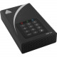 Apricorn Aegis Padlock DT 6 TB Hard Drive - External - Desktop - USB 3.0 - 8 MB Buffer ADT-3PL256-6000
