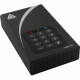 Apricorn Aegis Padlock DT ADT-3PL256-8000 8 TB Hard Drive - 3.5" Drive - External - Desktop - USB 3.0 - 8 MB Buffer ADT-3PL256-8000