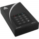 Apricorn Aegis Padlock DT FIPS ADT-3PL256F-2000 2 TB Hard Drive - External - Desktop - USB 3.0 - 7200rpm - 8 MB Buffer ADT-3PL256F-2000