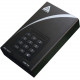 Apricorn Aegis Padlock DT FIPS ADT-3PL256F-4000 4 TB Hard Drive - 3.5" Drive - External - Desktop - USB 3.0 - 7200rpm - 8 MB Buffer - Black - 1 Pack ADT-3PL256F-4000