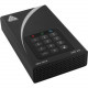Apricorn Aegis Padlock DT FIPS ADT-3PL256F-6000 6 TB Hard Drive - External - TAA Compliant - USB 3.0 - 8 MB Buffer - 256-bit Encryption Standard - 1 Year Warranty ADT-3PL256F-6000