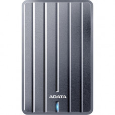 A-Data Technology  Adata HC660 2 TB Portable Hard Drive - 2.5" External - Titanium - USB 3.1 - 256-bit Encryption Standard AHC660-2TU31-CGY