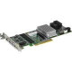 Supermicro SAS Controller - 12Gb/s SAS - PCI Express 3.0 - Plug-in Card - RAID Supported - 0, 1, 10, 5, 6, 50, 60 RAID Level - 8 Total SAS Port(s) - 8 SAS Port(s) Internal - Linux, PC - 2 GB - TAA Compliance AOC-S3108L-H8IR-16DD