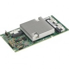 Supermicro Low Profile 12Gb/s 24-Port SAS Mezzanine Card - 12Gb/s SAS, Serial ATA/600 - PCI Express - 24 Total SAS Port(s) - PC, Linux - Mezzanine AOM-S3224-L-O