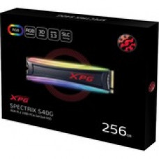 A-Data Technology  XPG SPECTRIX S40G AS40G-256GT-C 256 GB Solid State Drive - M.2 2280 Internal - PCI Express NVMe (PCI Express NVMe 3.0 x4) - 3500 MB/s Maximum Read Transfer Rate - 5 Year Warranty AS40G-256GT-C