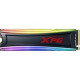 A-Data Technology  XPG SPECTRIX S40G AS40G-4TT-C 4 TB Solid State Drive - M.2 2280 Internal - PCI Express NVMe (PCI Express NVMe 3.0 x4) - Motherboard Device Supported - 3500 MB/s Maximum Read Transfer Rate - 256-bit Encryption Standard - 5 Year Warranty 
