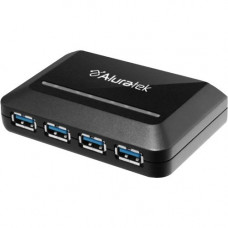 Aluratek AUH0304F 4-port USB 3.0 Hub - USB - External - 4 USB Port(s) - 4 USB 3.0 Port(s) AUH0304F