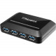 Aluratek AUH0304F 4-port USB 3.0 Hub - USB - External - 4 USB Port(s) - 4 USB 3.0 Port(s) AUH0304F