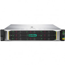 HPE StoreOnce 3640 48TB System - 12 x HDD Supported - 144 TB Supported HDD Capacity - 12 x HDD Installed - 48 TB Installed HDD Capacity - Serial Attached SCSI (SAS) Controller - RAID Supported 6 - 12 x Total Bays - 12 x 3.5" Bay - Gigabit Ethernet - 
