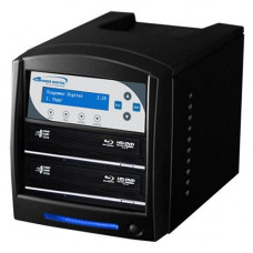 Vinpower Digital SharkBlu SATA Blu-ray/DVD/CD Tower Duplicator - LG 12x - StandaloneBlu-ray Writer - 12x BD-R, 12x BD-R, 16x DVD+R, 16x DVD-R, 8x DVD+R, 8x DVD-R, 48x CD-R - 2x BD-RE, 2x BD-RE, 6x DVD-RW, 8x DVD+RW, 24x CD-RW - USB, SATA48 CD Write/24 CD 