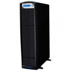 Vinpower Digital SharkBlu SATA Blu-ray/DVD/CD Tower Duplicator - Pioneer 12x - StandaloneBlu-ray Writer - 12x BD-R, 12x BD-R, 16x DVD+R, 16x DVD-R, 8x DVD+R, 8x DVD-R, 40x CD-R - 2x BD-RE, 2x BD-RE, 6x DVD-RW, 8x DVD+RW, 24x CD-RW - USB, SATA40 CD Write/2