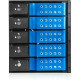 iStarUSA BPN-DE350SS 3x5.25" to 5x3.5" SAS/SATA 6.0 Gb/s Trayless Hot-Swap Cage - 5 x HDD Supported - RAID Supported - 5 x Total Bays - 5 x 3.5" Bay - Internal - RoHS Compliance BPN-DE350SS-BLUE