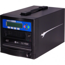 Kanguru 1 Target, Blu-ray Duplicator with Internal Hard Drive - Standalone - Blu-ray Writer - 8x BD-R, 16x DVD R, 16x DVD-R, 52x CD-R, 4x DVD R, 12x DVD-R - 8x BD-RE, 8x DVD R/RW, 8x DVD-R/RW, 24x CD-RW - USB, TAA Compliant BR-DUPE-S1