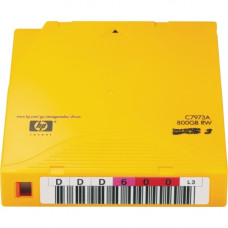 HPE LTO Ultrium 3 Data Cartridge with Custom Labeling - LTO-3 - Labeled - 400 GB (Native) / 800 GB (Compressed) - 2230.97 ft Tape Length - 20 Pack C7973AK