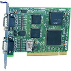 Brainboxes 2 Port RS422/485 PCI card up to 15 MegaBaud - Plug-in Card - PCI 2.3 - PC, Linux - 2 x Number of Serial Ports External - TAA Compliant CC-530