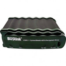 Buslink CipherShield CDSE-2TG2C 2 TB Portable Hard Drive - 2.5" External - SATA - TAA Compliant - Desktop PC Device Supported - USB 3.2 (Gen 2) Type C, eSATA - 256-bit Encryption Standard CDSE-2TG2C