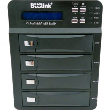 Global Upholstery  72TB 4-BAY RAID 0/3/5/10 BUSLINK CIPHERSHIELD USB 3.0/ESATA 3.5IN SINGLE KEY FIP CSE-72TB4-SU3