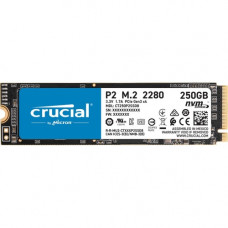 Crucial P2 CT250P2SSD8 250 GB Solid State Drive - M.2 2280 Internal - PCI Express NVMe (PCI Express NVMe 3.0 x4) - 2100 MB/s Maximum Read Transfer Rate CT250P2SSD8