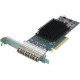 ATTO Quad-Channel 16Gb/s Gen 6 Fibre Channel PCIe 3.0 Host Bus Adapter - PCI Express 3.0 x8 - 16 Gbit/s - 4 x Total Fibre Channel Port(s) - 4 x LC Port(s) - Plug-in Card CTFC-164P-000