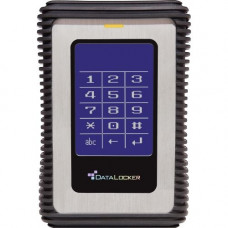 Datalocker DL3 500 GB Encrypted External Hard Drive - USB 3.0 External HDD with AES XTS Mode Hardware Data Encryption 500GB DL500V3