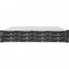 Infortrend EonStor DS 1012 SAN Storage System - 12 x HDD Supported - 12 x HDD Installed - 96 TB Installed HDD Capacity - 12 x SSD Supported - 1 x 12Gb/s SAS Controller - RAID Supported 0, 1, 3, 5, 6, 10, 30, 50, 60 - 12 x Total Bays - 12 x 2.5"/3.5&q